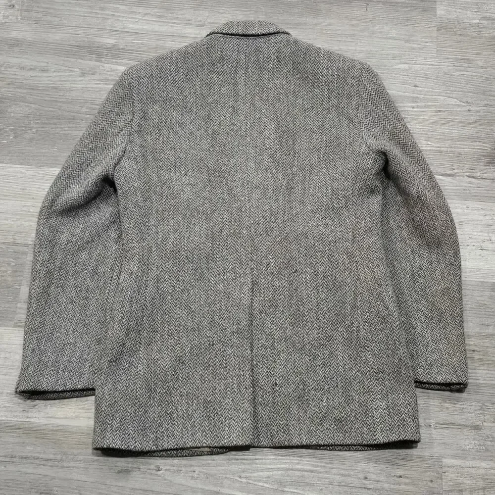 Harris Tweed for Dunn & Co 100% Wool Sport Coat Blazer Jacket Coat